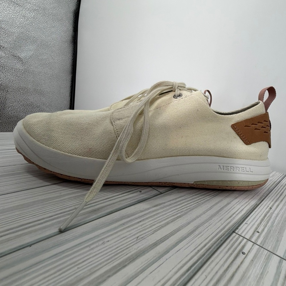 Merrell Gridway Canvas Vibram Sole Lace Up Casual Sneakers Women's Size 10 - Picture 4 of 9